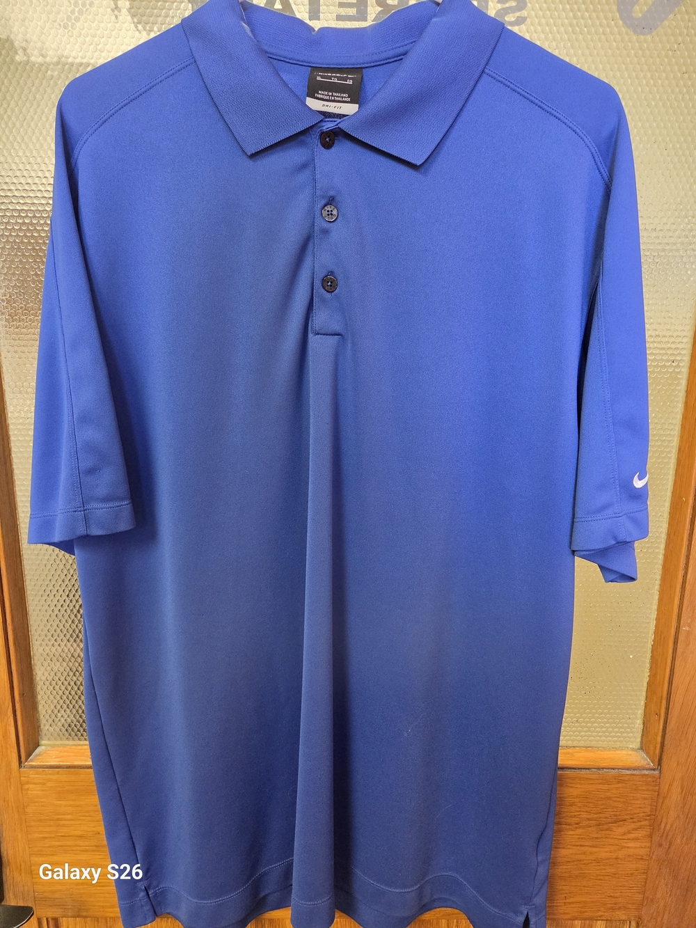 Nike Golf Men’s Blue Dri-FIT Polo Shirt